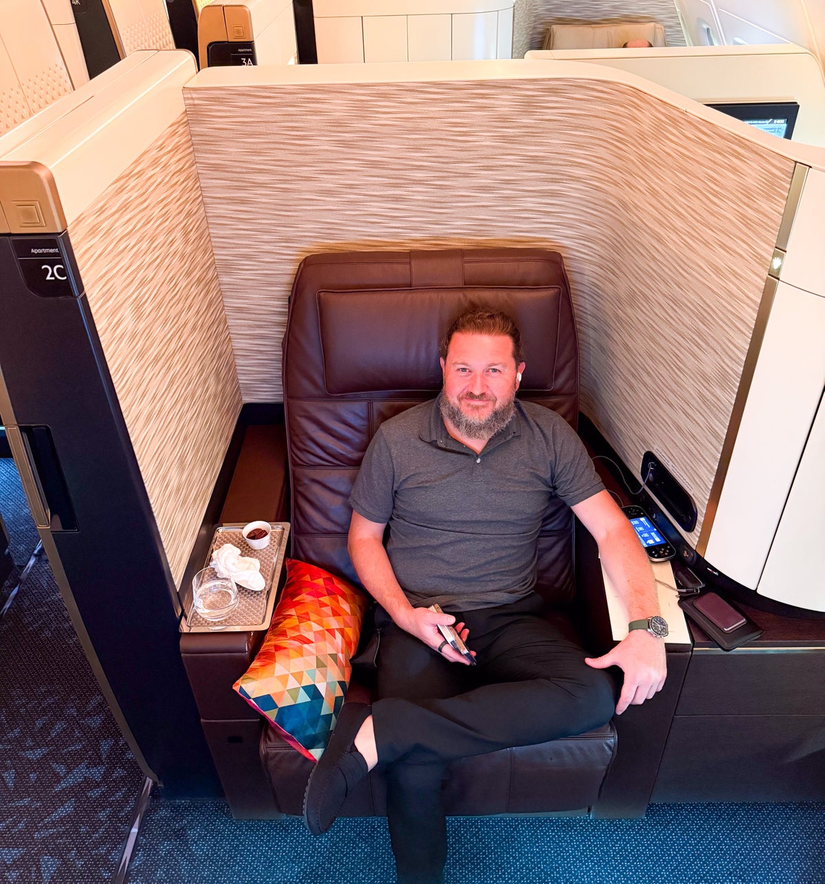 First Class Etihad A380 The Residence Image Credit Alex Miller