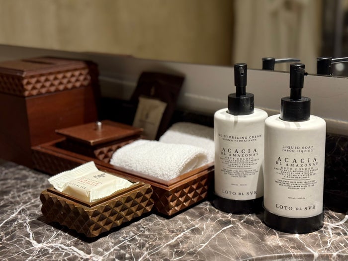 Four Seasons Casa Medina Bogota bathroom amenities Four Seasons Casa Medina Bogota bathroom amenities