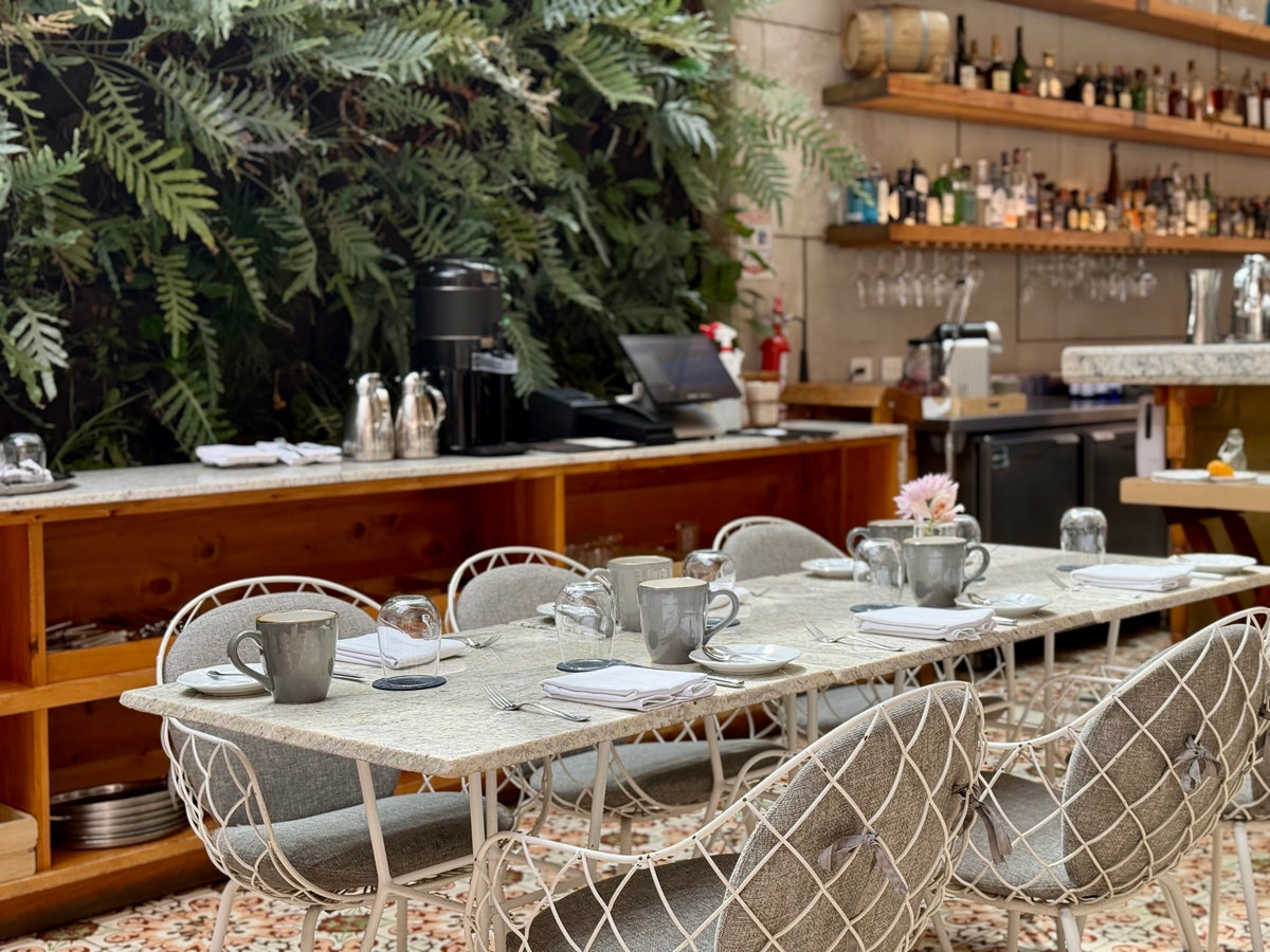 Four Seasons Casa Medina Bogota breakfast table