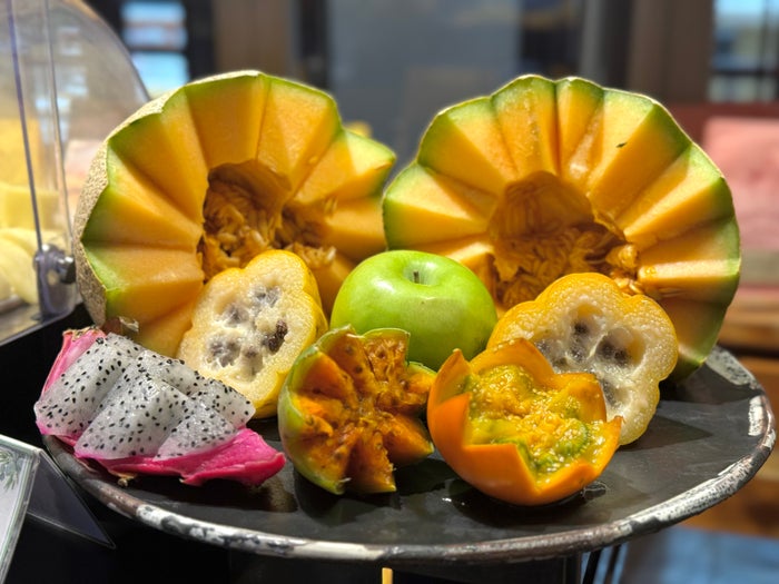 Four Seasons Casa Medina Bogota fruit art Four Seasons Casa Medina Bogota fruit art