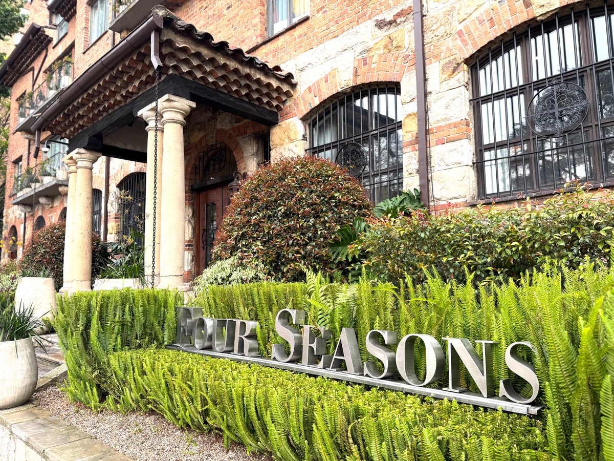 Four Seasons Casa Medina Bogota sign
