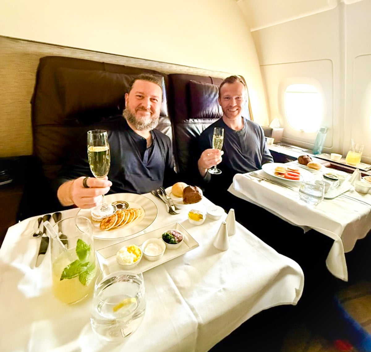 Friends Caviar Etihad A380 The Residence Image Credit Alex Miller Friends Caviar Etihad A380 The Residence Image Credit Alex Miller