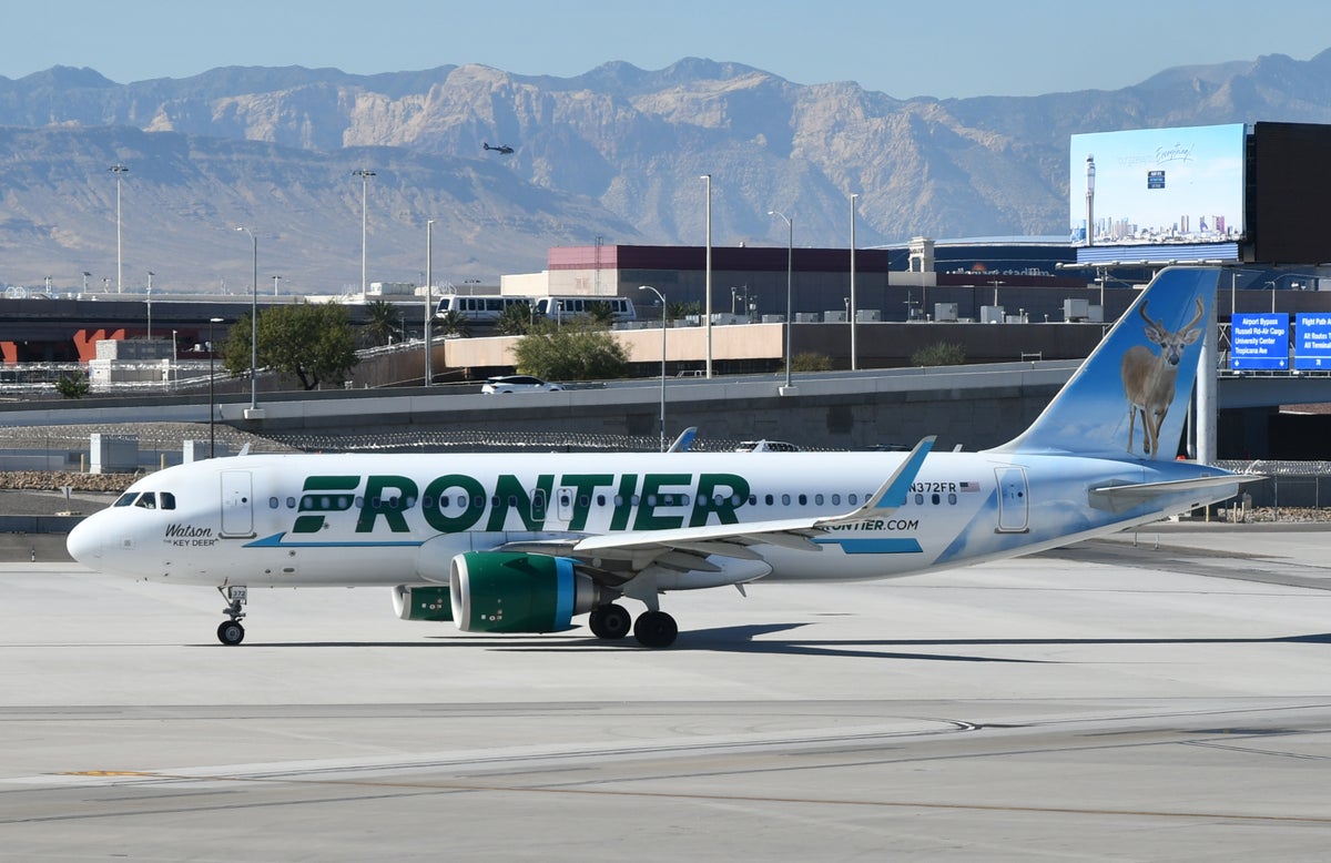 Frontier A320neo Winston the Key Deer Las Vegas