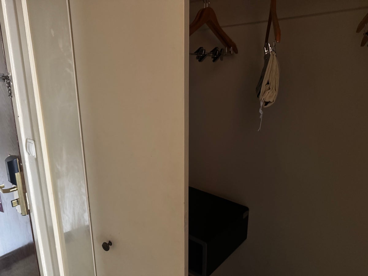 Hilton Addis Ababa bedroom closet