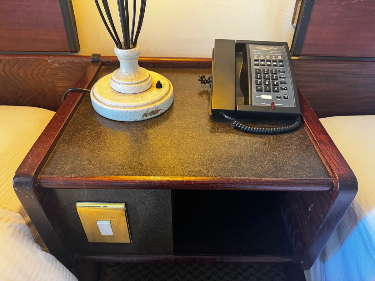 Hilton Addis Ababa bedroom nightstand