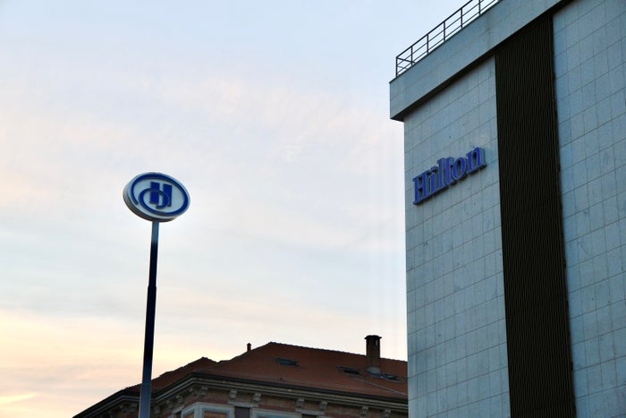 Hilton Exterior Signage Upgraded Points LLC