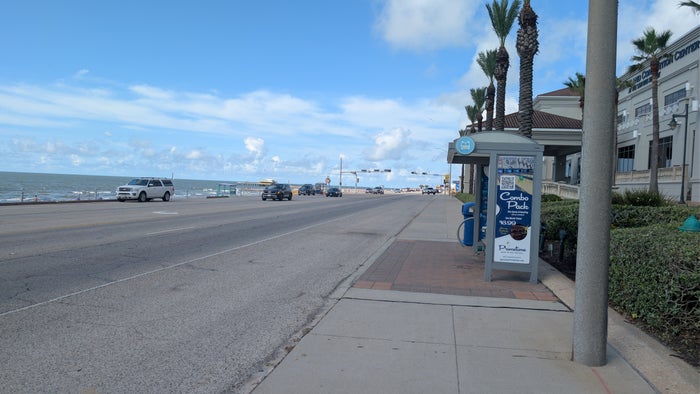Hilton Galveston Island Resort beach walk