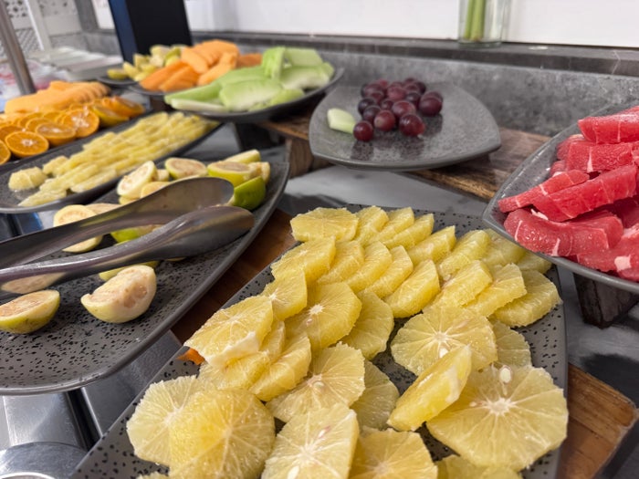 Hilton Tulum Vela Norte breakfast fruit
