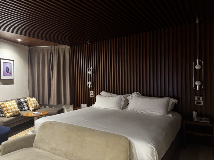 Hotel Ercilla de Bilbao Marriott Autograph Bedroom Bed Made Hotel Ercilla de Bilbao Marriott Autograph Bedroom Bed Made