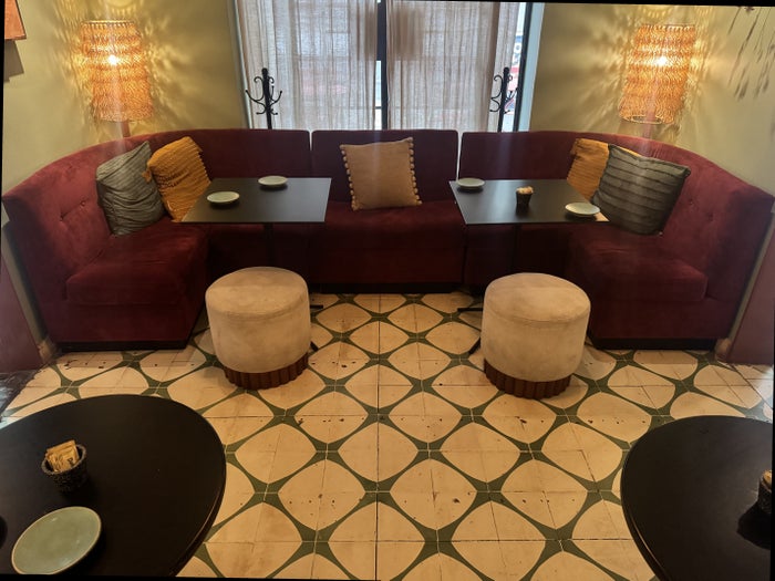 Hotel San Fernando Bunkhouse Lounge Seating