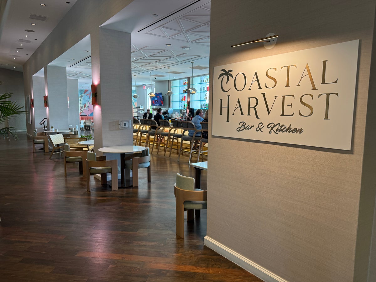 Hyatt Centric Delfina Santa Monica Coastal Harvest sign