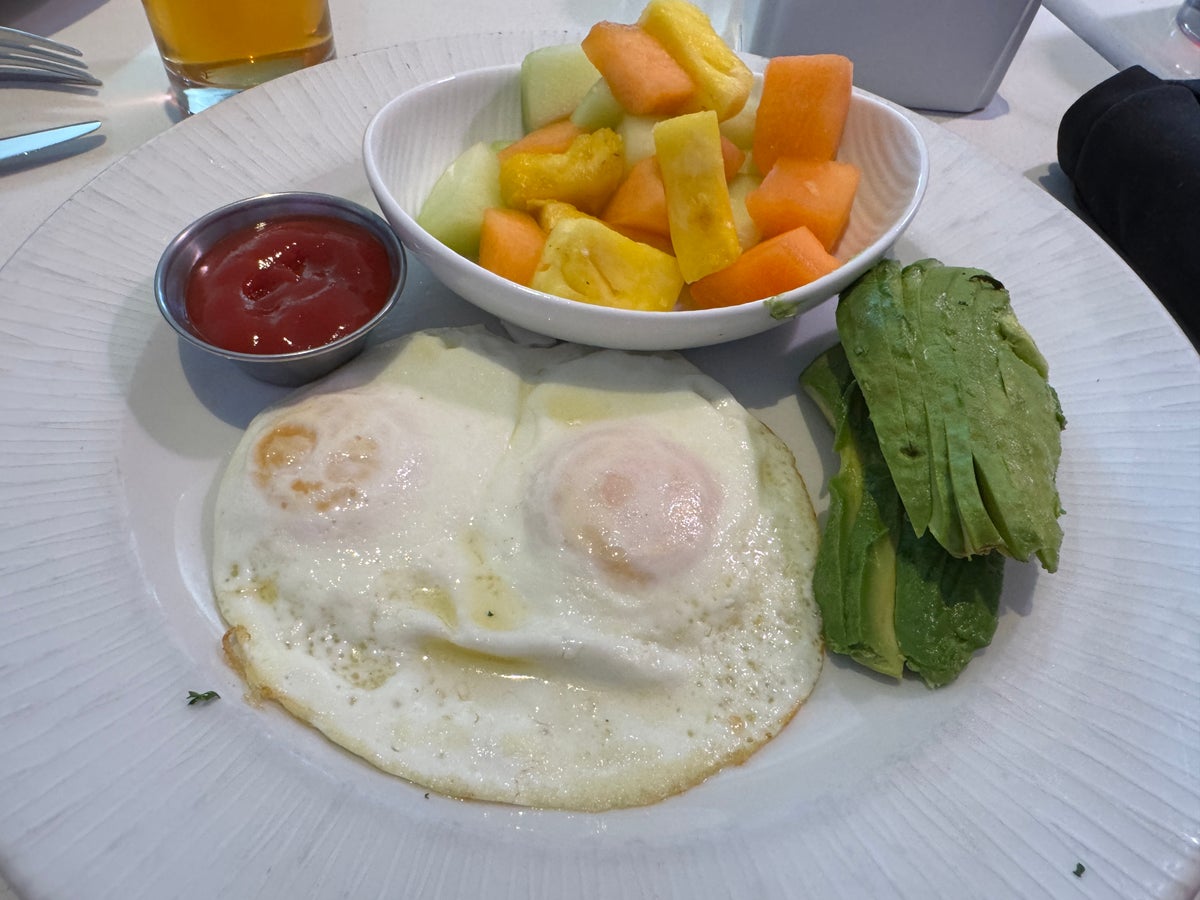 Hyatt Centric Delfina Santa Monica fried eggs