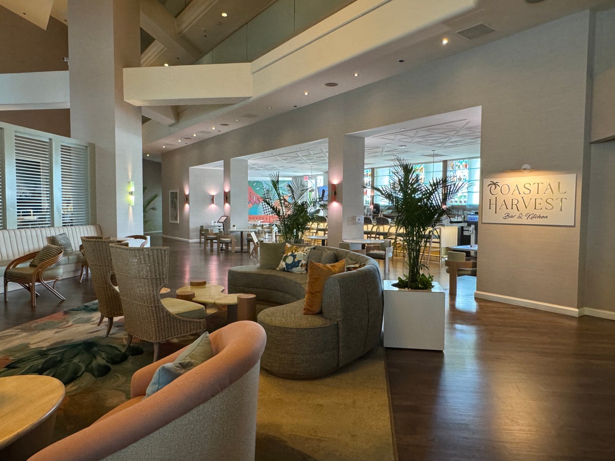 Hyatt Centric Delfina Santa Monica lobby