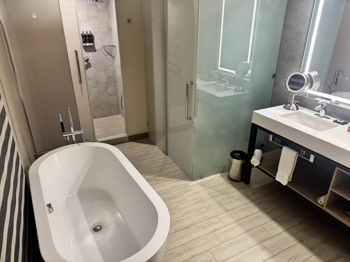 Hyatt Centric Guatemala Suite Bathroom Side View