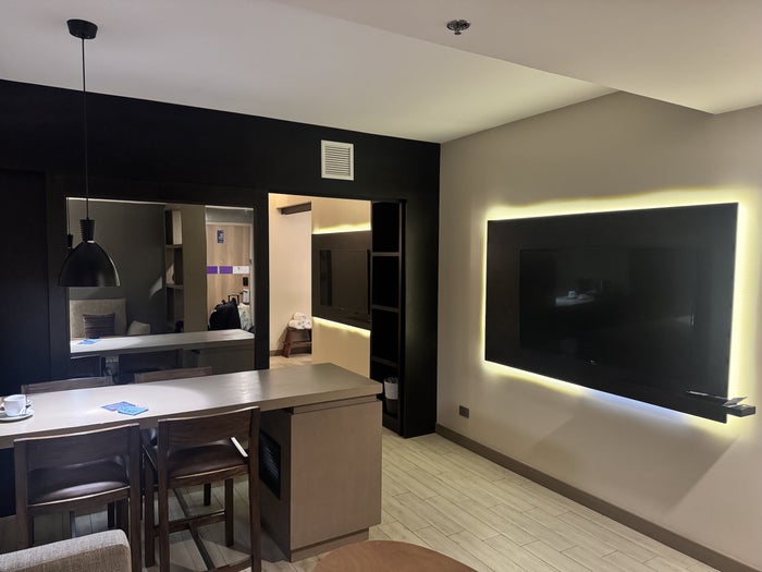 Hyatt Centric Guatemala Suite Living Room TV