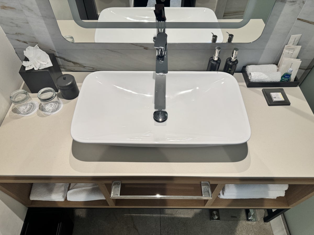 Hyatt Centric Santo Domingo Premiere Suite Bathroom Sink Detail