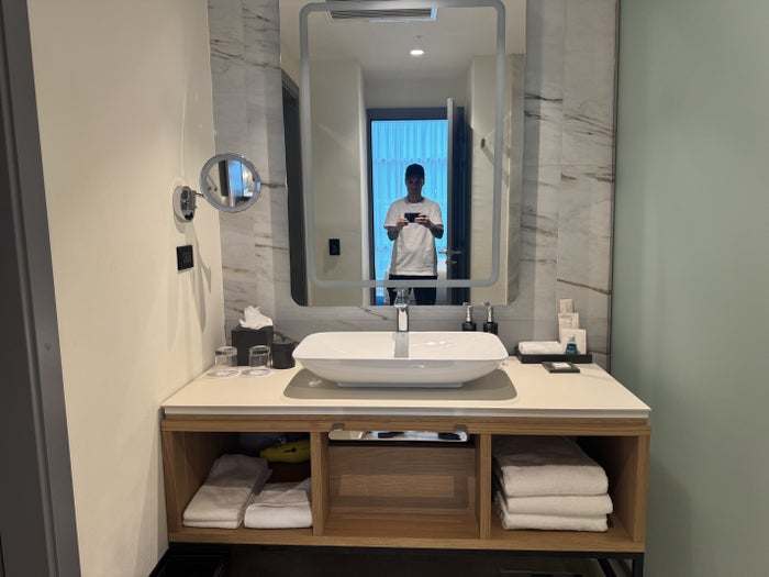 Hyatt Centric Santo Domingo Premiere Suite Bathroom Vanity