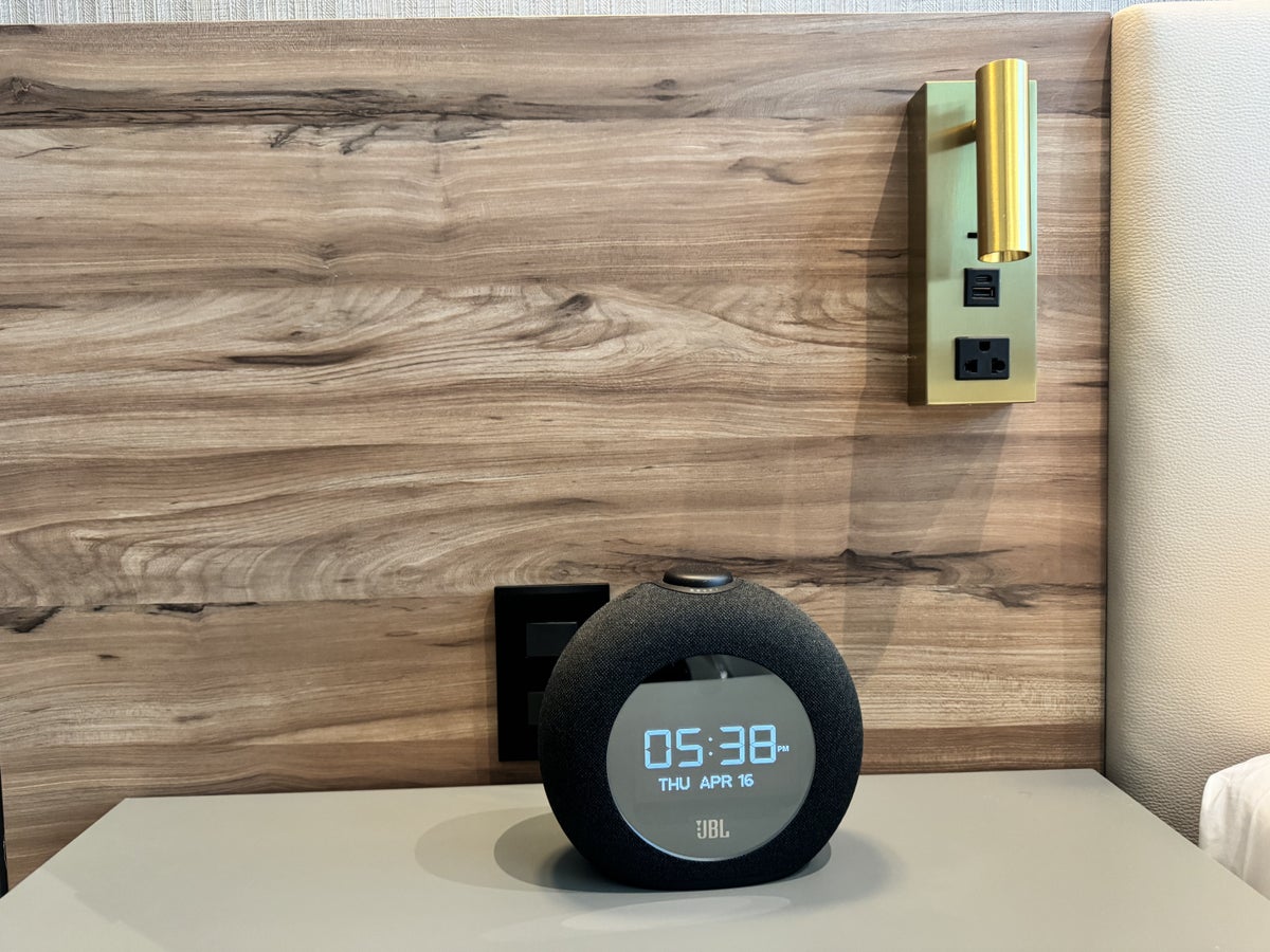 Hyatt Centric Santo Domingo Premiere Suite Bedroom Alarm Clock