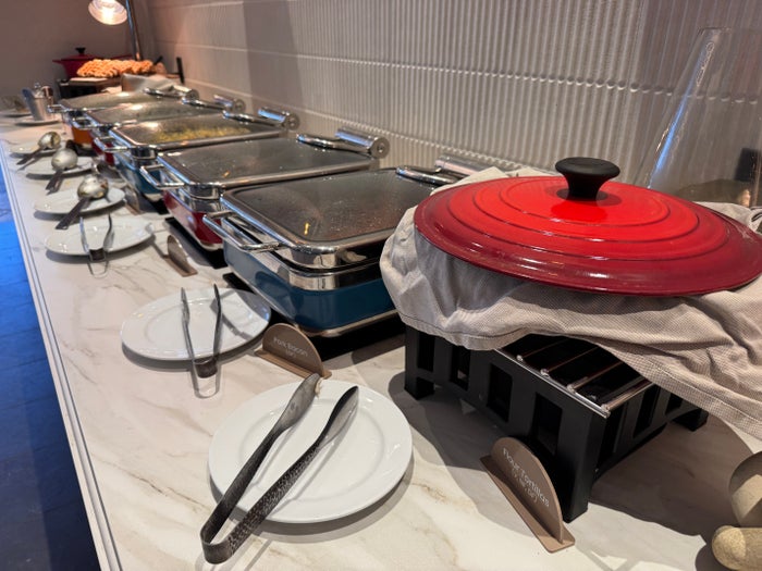 Hyatt Regency Austin Cypress Grove breakfast hot items