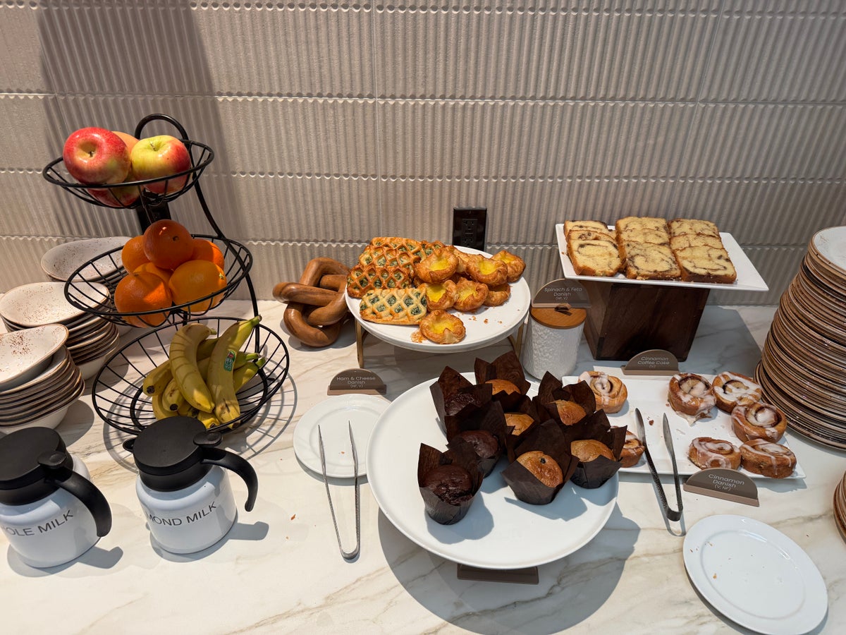 Hyatt Regency Austin Cypress Grove breakfast pastries
