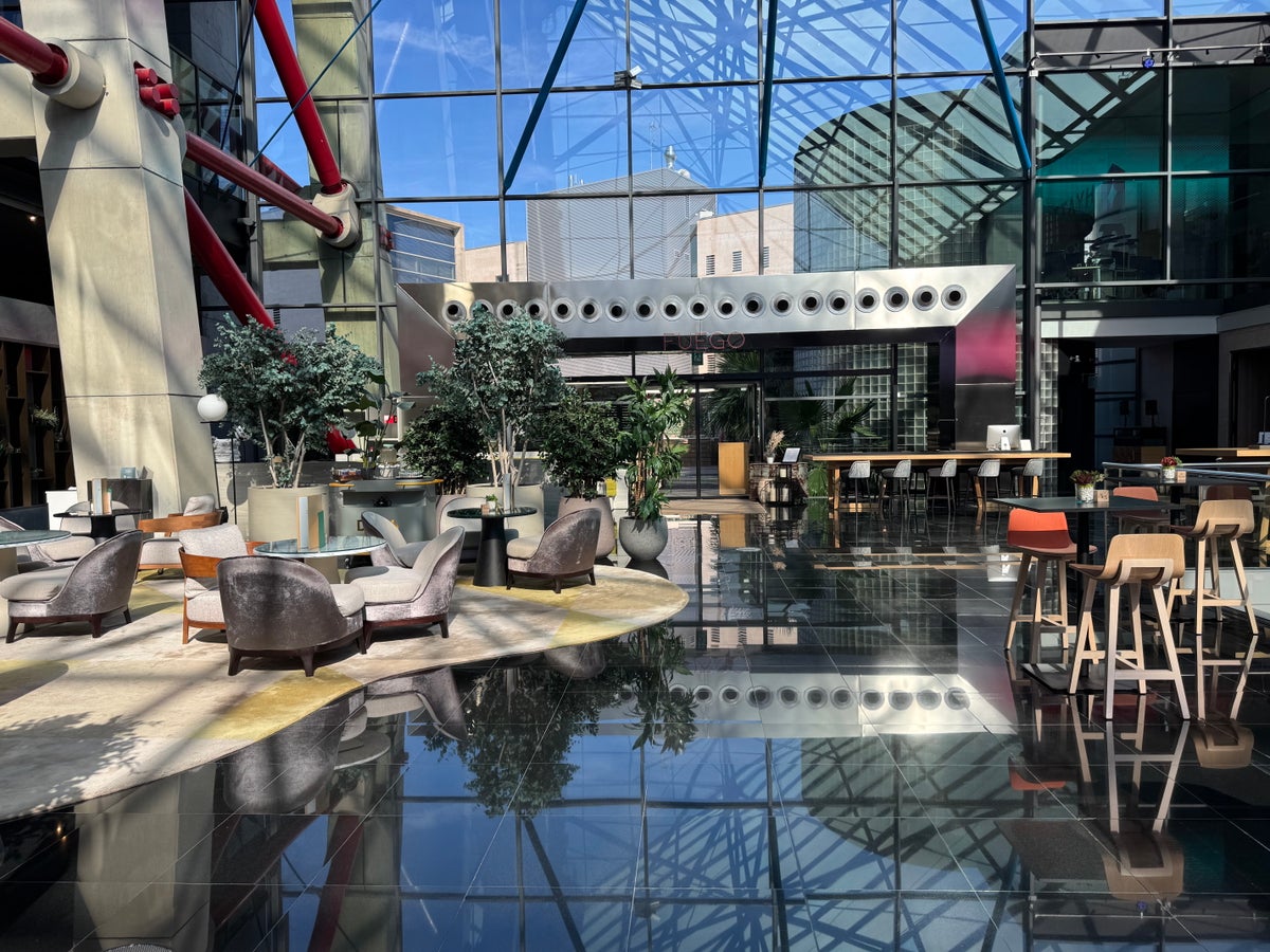 Hyatt Regency Barcelona Tower atrium