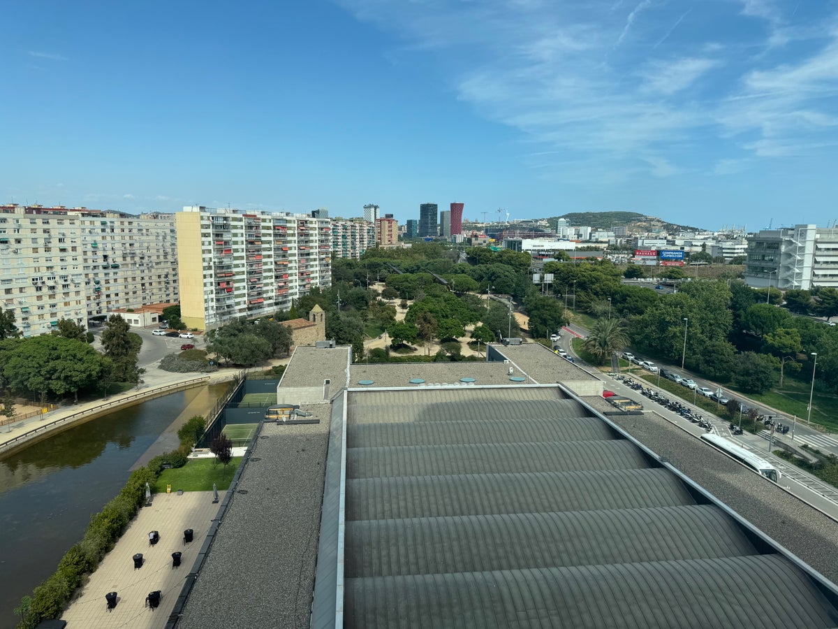 Hyatt Regency Barcelona Tower view