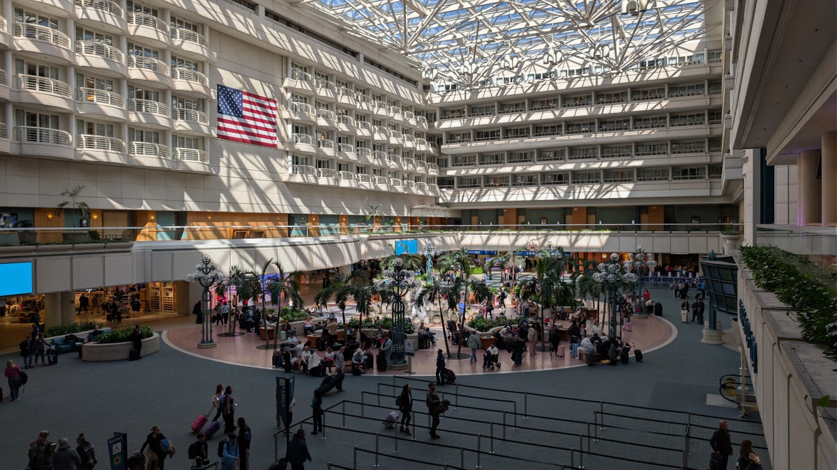 Hyatt Regency MCO terminal overlook