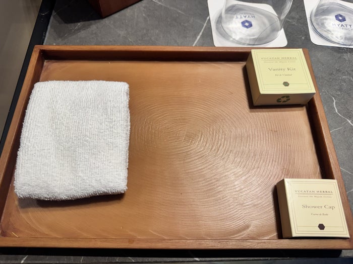 Hyatt Regency Mexico City Insurgentes Bathroom Amenities Tray