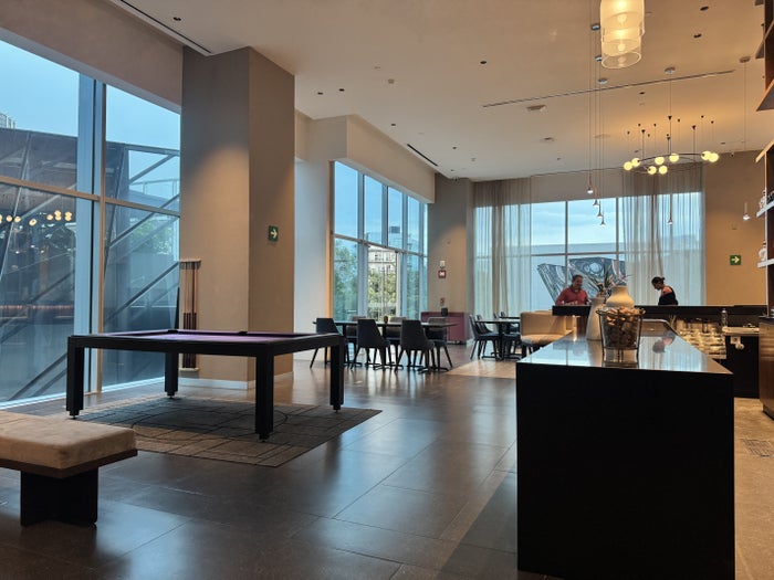 Hyatt Regency Mexico City Insurgentes Lobby with Pool Table