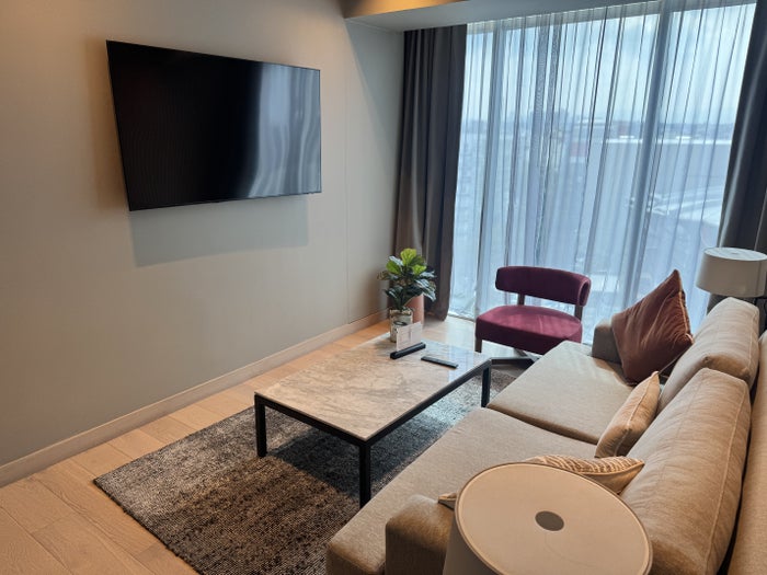 Hyatt Regency Mexico City Insurgentes Suite Living Area