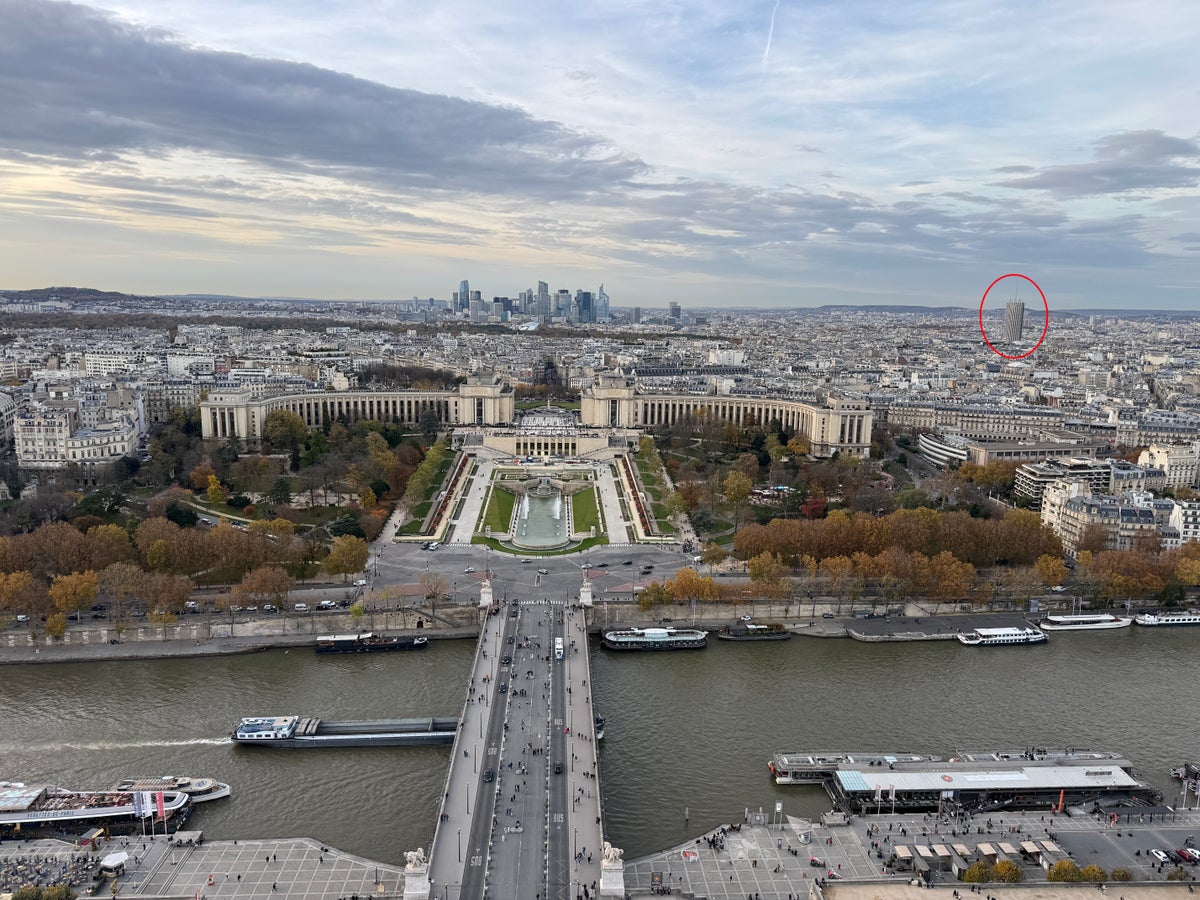 View from Eiffel Tower