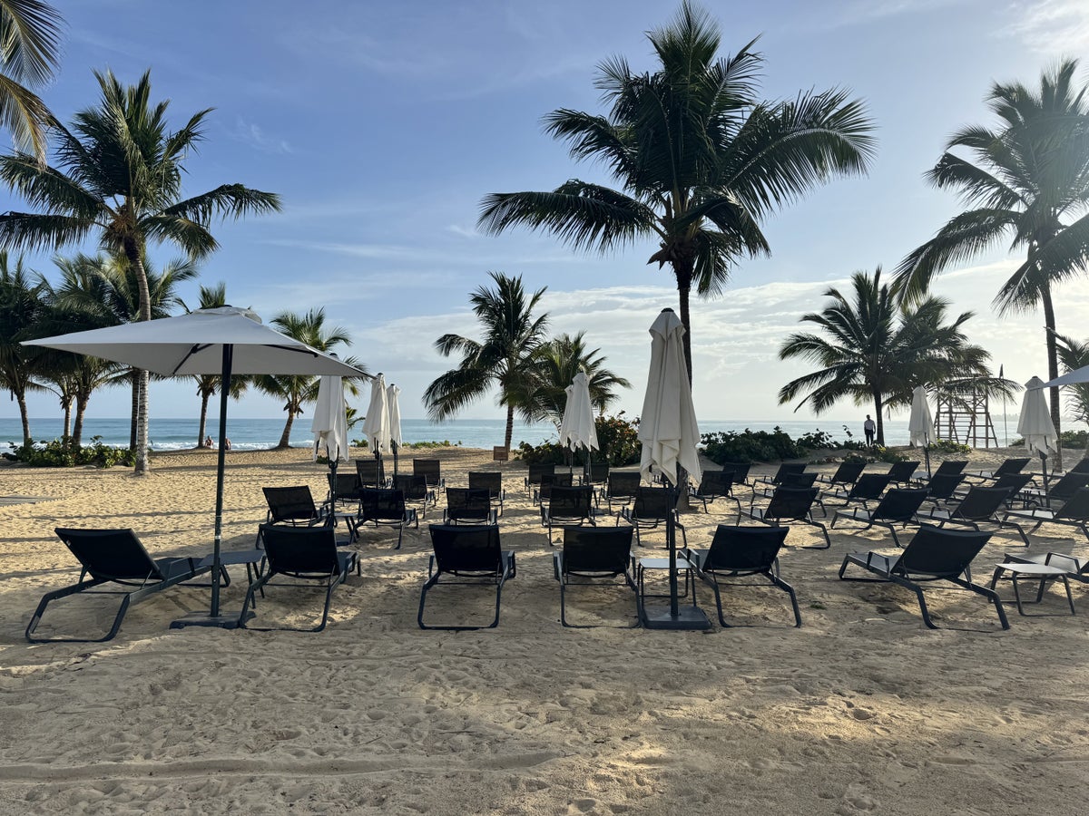 Hyatt Secrets Playa Esmeralda Beach Loungers