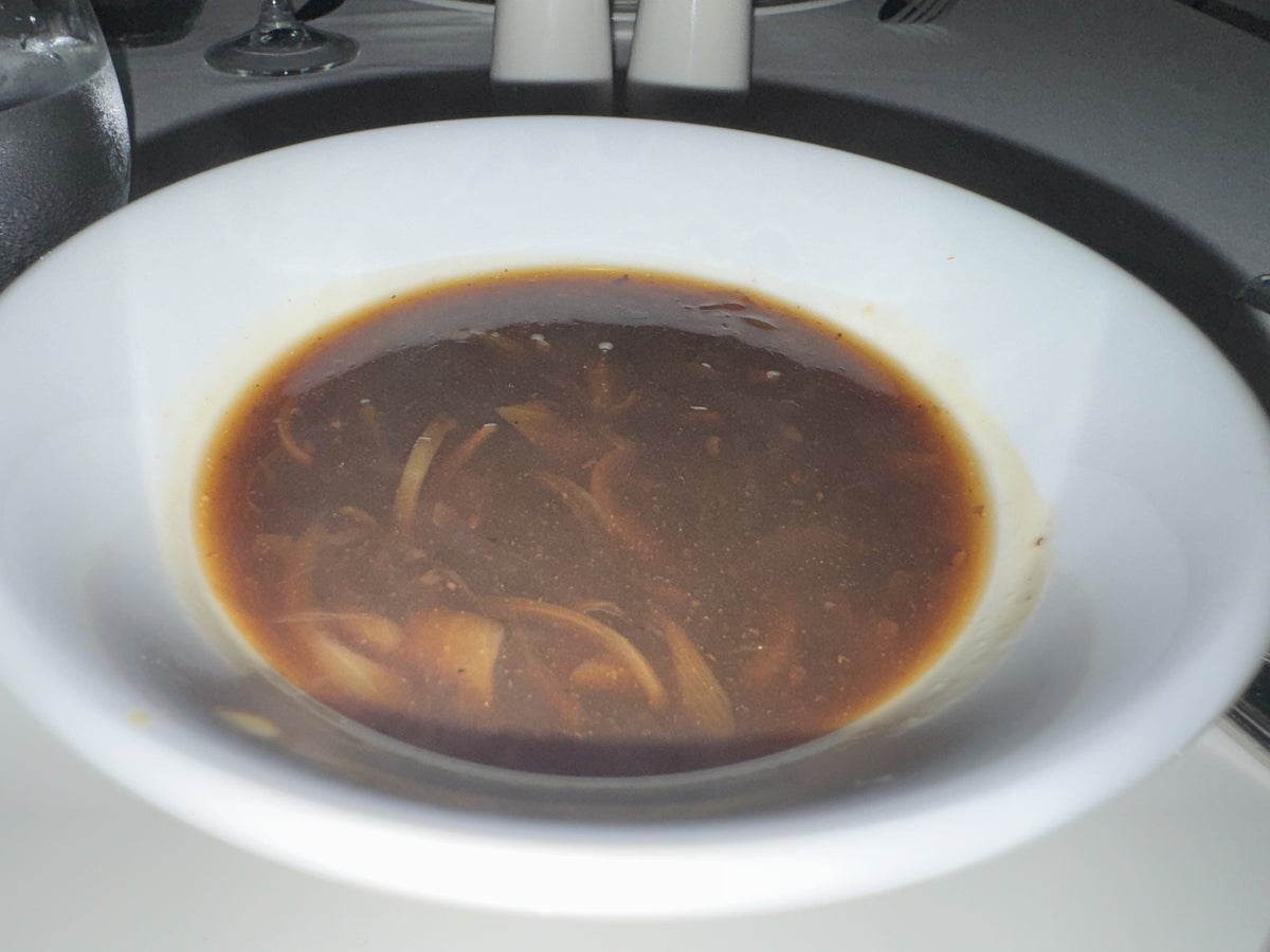 Hyatt Secrets Playa Esmeralda Bordeaux Onion Soup 1