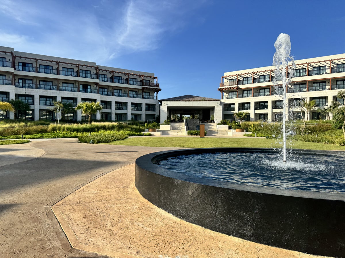 Hyatt Secrets Playa Esmeralda Courtyard Fountain