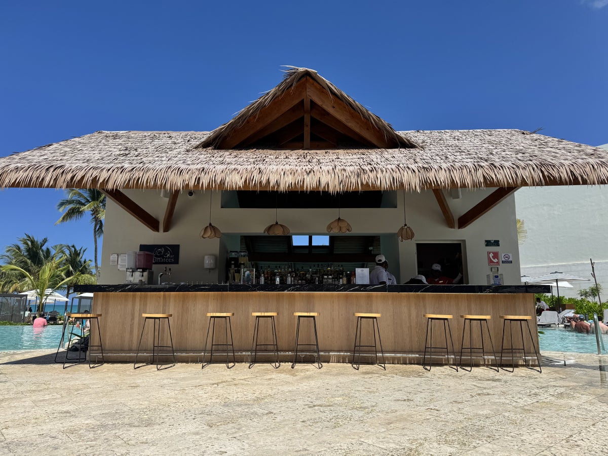 Hyatt Secrets Playa Esmeralda Manatees Poolside Bar Front