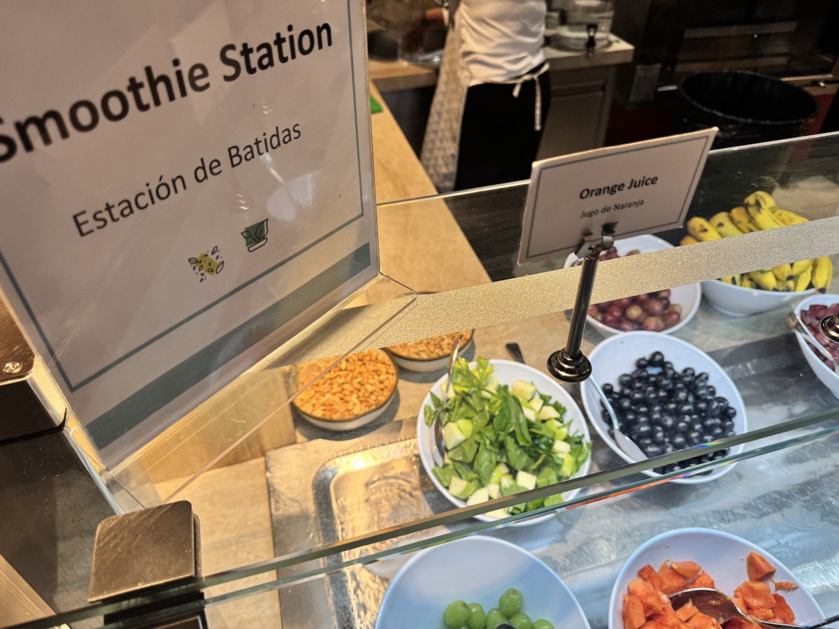 Hyatt Secrets Playa Esmeralda Market Cafe Smoothie Station