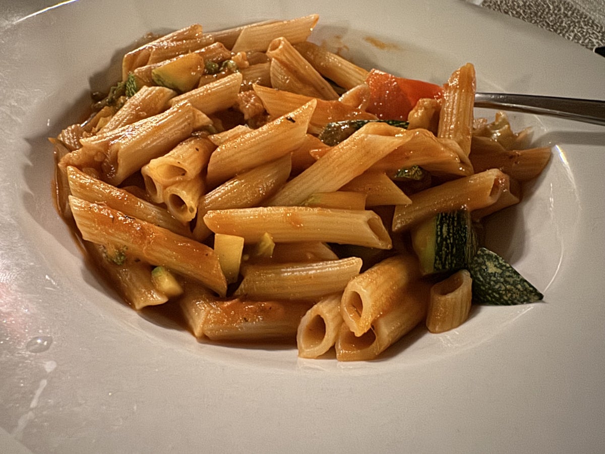 Hyatt Secrets Playa Esmeralda Portofino Penne Pasta