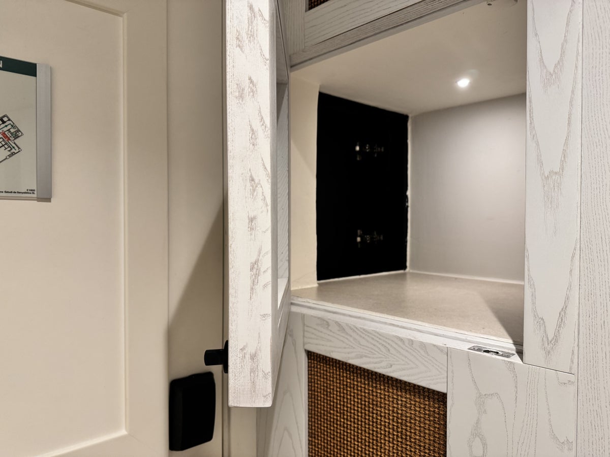 Hyatt Secrets Playa Esmeralda Preferred Club Ocean View Suite Delivery Cabinet