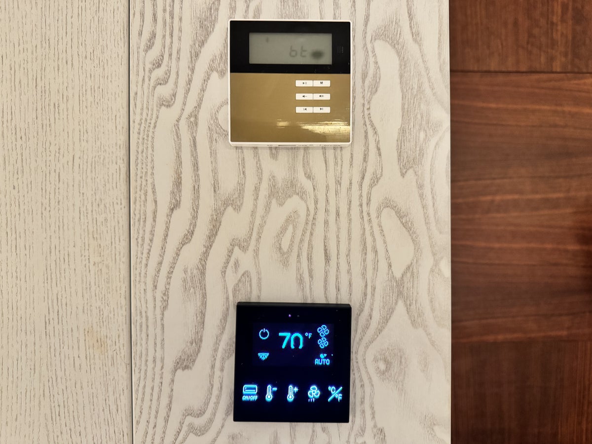Hyatt Secrets Playa Esmeralda Preferred Club Ocean View Suite Thermostat