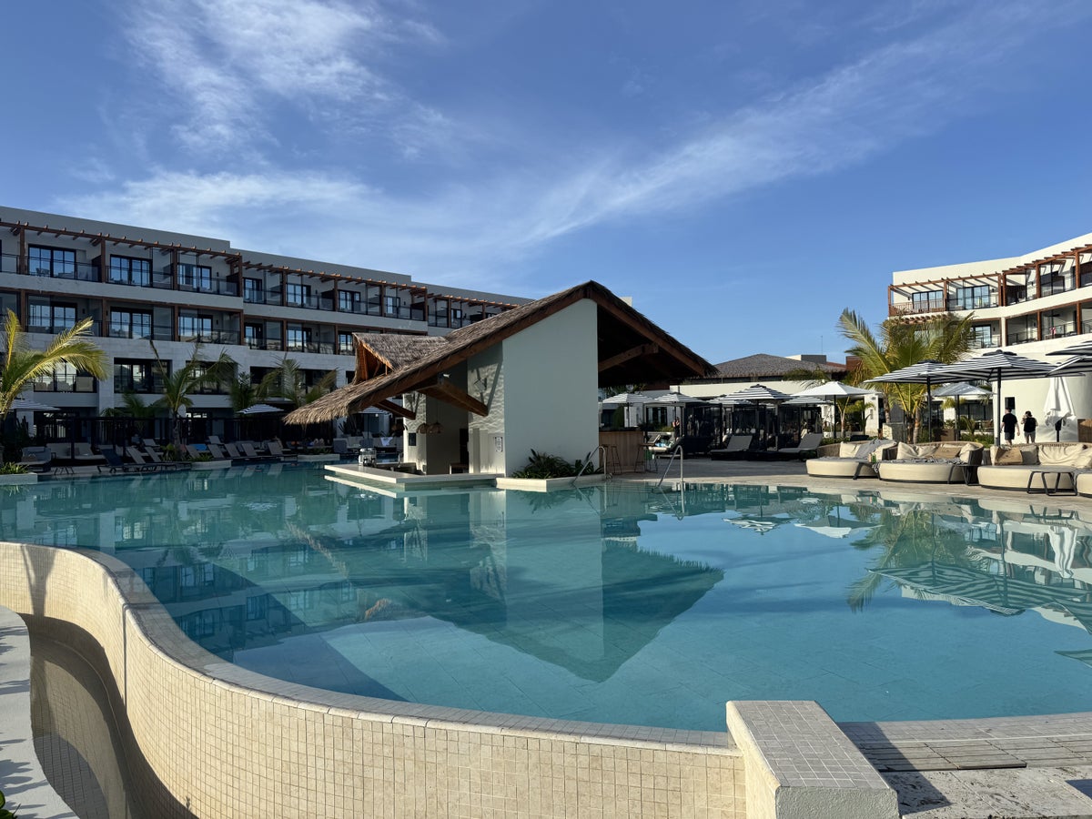 Hyatt Secrets Playa Esmeralda Preferred Pool Wide View