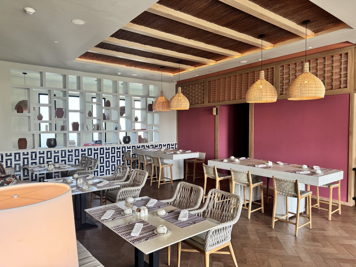 Hyatt Secrets Playa Esmeralda Rosewater Dining Area