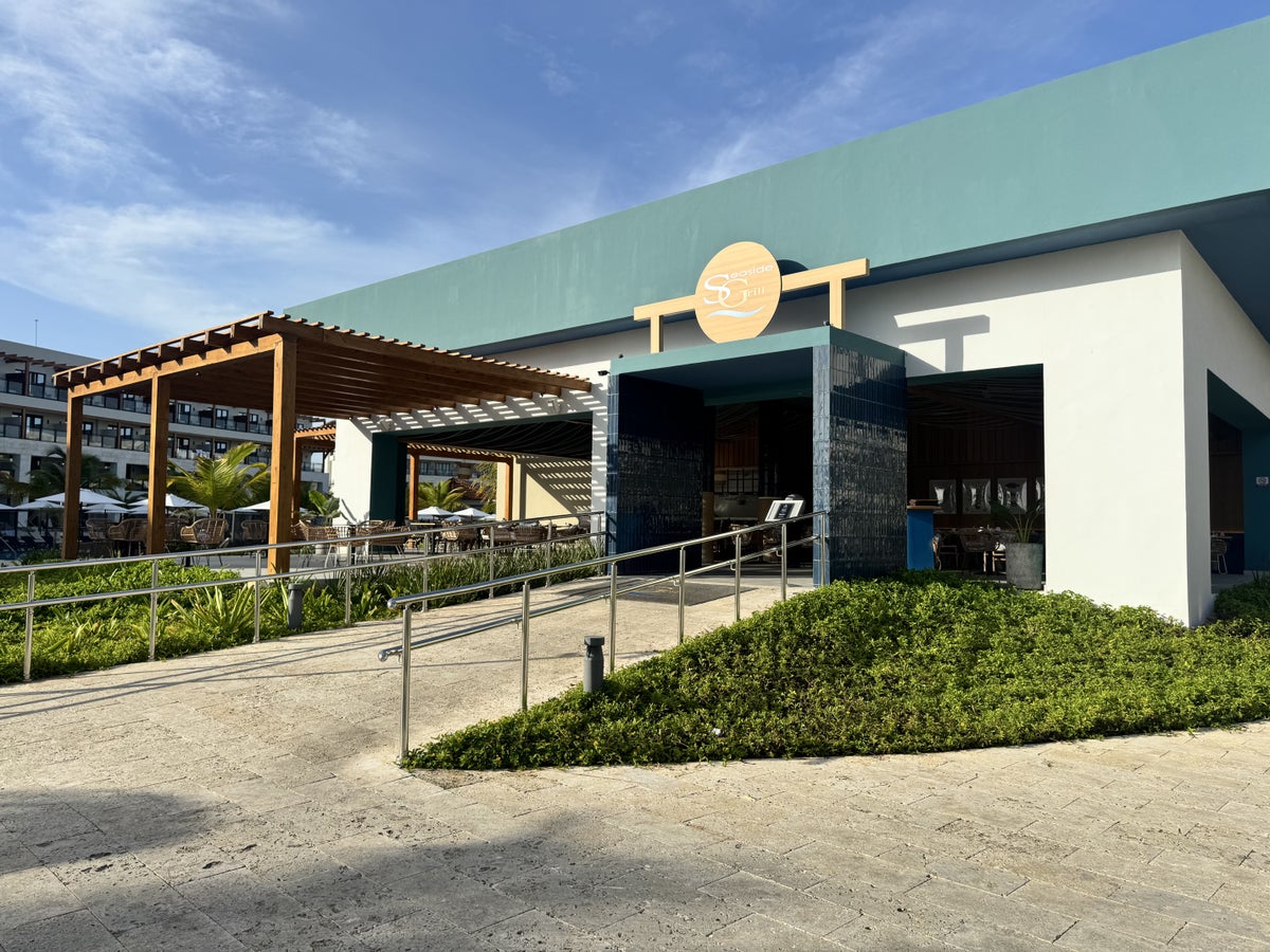 Hyatt Secrets Playa Esmeralda Seaside Grill Building