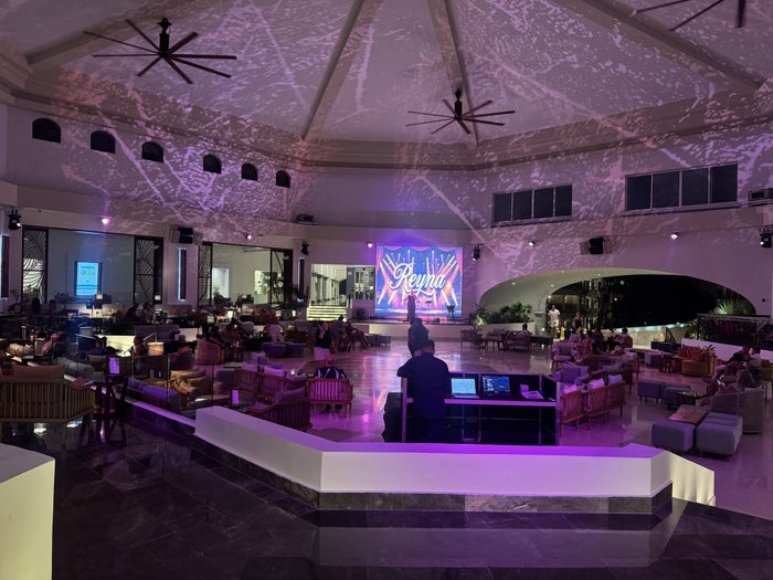 Hyatt Vivid Playa del Carmen Lobby Stage