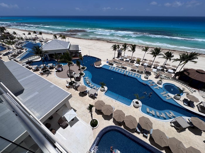 Hyatt Zilara Cancun Aerial Pool Beach View
