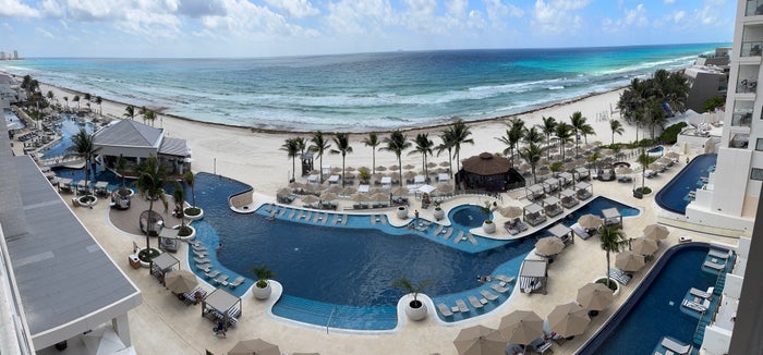 Hyatt Zilara Cancun Aerial Pool Ocean View
