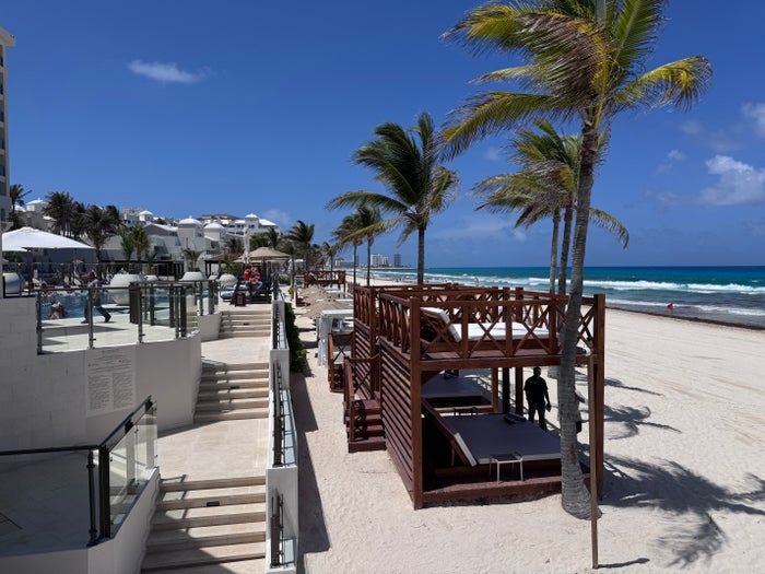 Hyatt Zilara Cancun Beach Cabanas Walkway