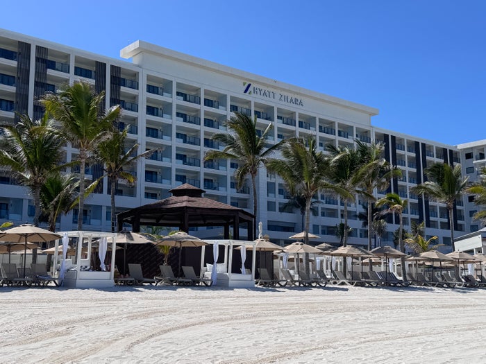 Hyatt Zilara Cancun Resort Exterior Beach View Hyatt Zilara Cancun Resort Exterior Beach View
