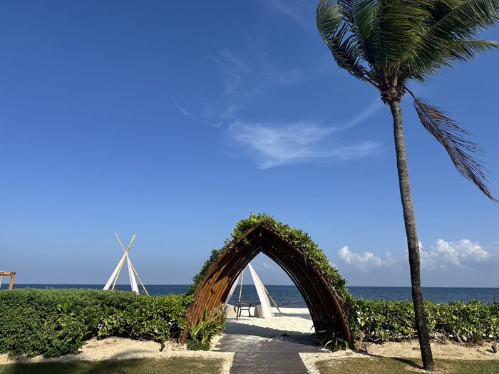 Hyatt Zilara Riviera Maya Beach Gazebo