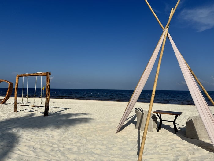 Hyatt Zilara Riviera Maya Beach Teepee