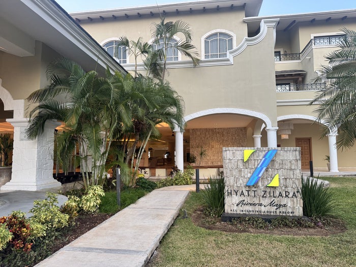Hyatt Zilara Riviera Maya Entrance